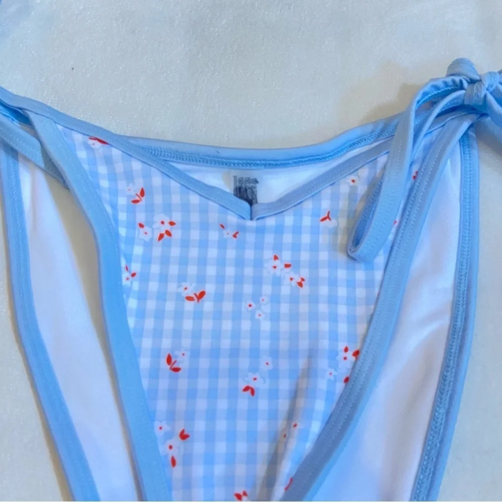 New! Frankie's Bikinis x PINK Monty Cheeky Bikini Bottom M 1528